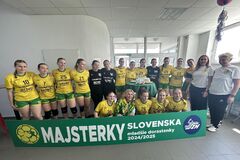 Žilinské hádzanárky majsterkami Slovenska v kategórii mladších dorasteniek