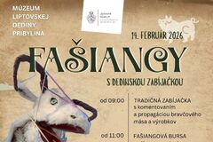 Fašiangy s dedinskou zabíjačkou rozveselia pribylinský skanzen 