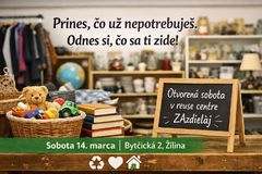 Dajte veciam druhú šancu: Príďte na Otvorenú sobotu do ZAzdieľaj
