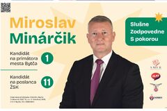 Miroslav Minárčik kandiduje na primátora Bytče aj poslanca ŽSK