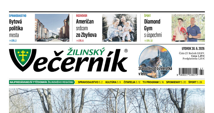 V najnovšom vydaní Žilinského večerníka si prečítate: