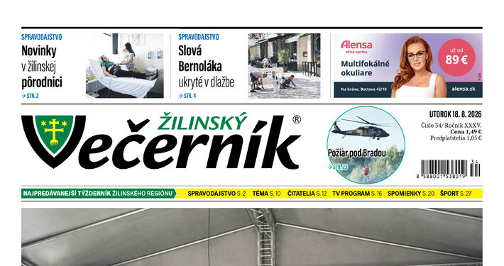 V najnovšom vydaní Žilinského večerníka si prečítate:
