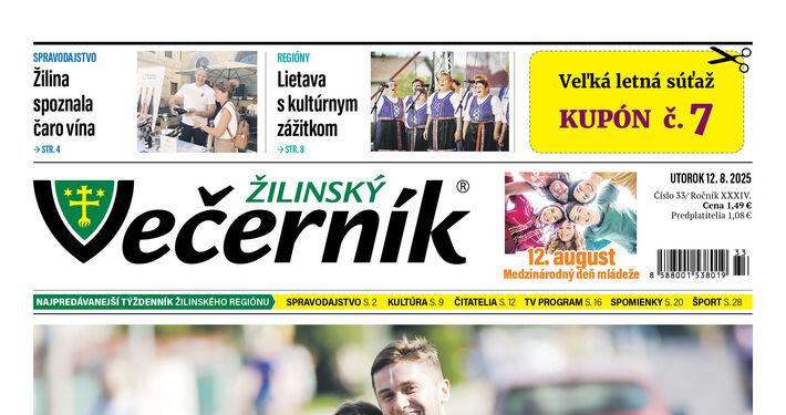 V najnovšom vydaní Žilinského večerníka si prečítate: