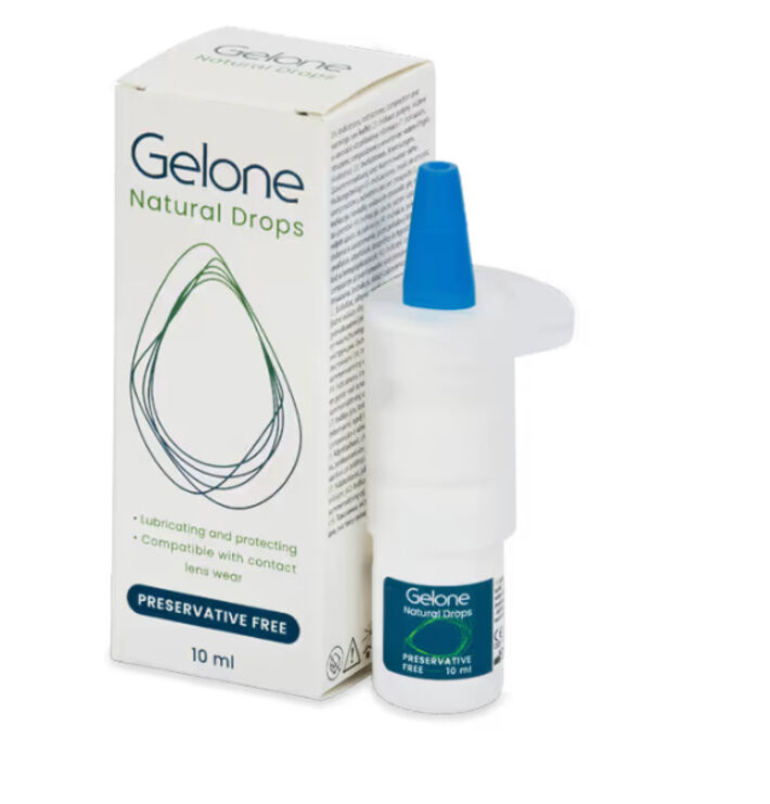Očné kvapky Gelone Natural Drops