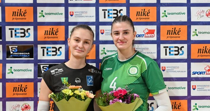 VOLEJBALOVÁ EXTRALIGA ŽIEN - Po základnej časti zaslúžené tretie miesto pre žilinské farby 