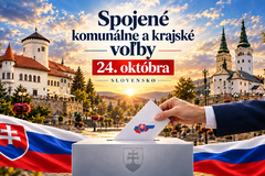 Voľby vo farbách: Župné sa nesú v modrej farbe, komunálne v bielej