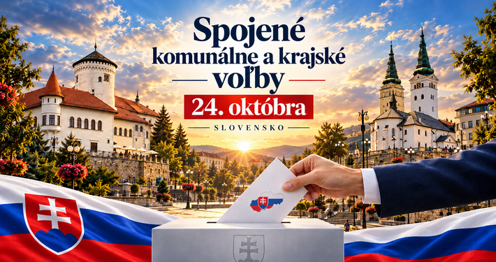 Voľby vo farbách: Župné sa nesú v modrej farbe, komunálne v bielej