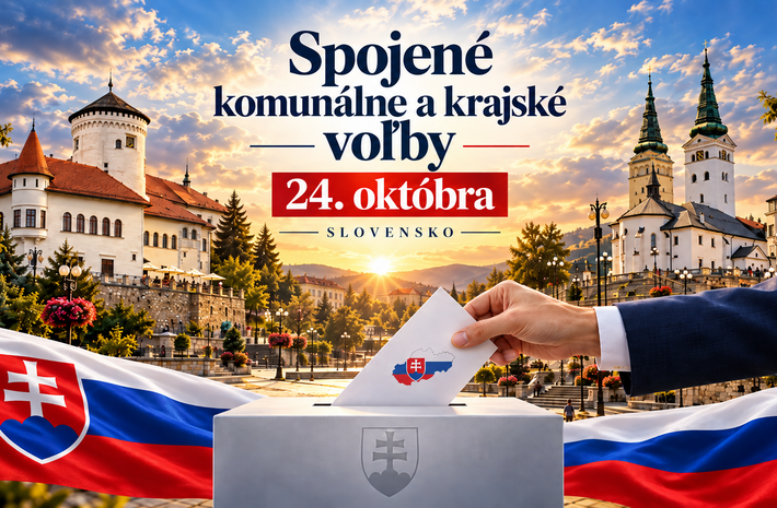 Voľby vo farbách: Župné sa nesú v modrej farbe, komunálne v bielej