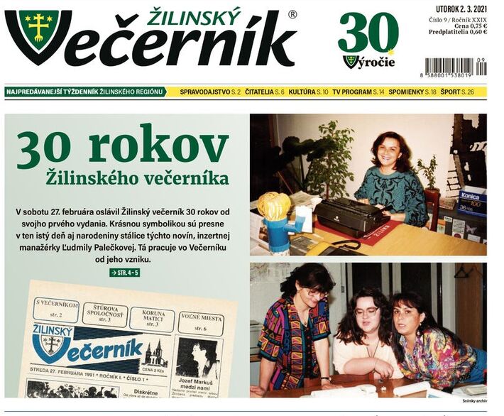 Čas beží neskutočne rýchlo. Len nedávno sme oslavovali 30. narodeniny . 