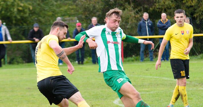 HODNOTENIE V. LIGA SKUPINA SEVER - Višňové s deväťbodovým náskokom na čele, Predmier posledný