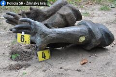 AKTUALIZÁCIA: Ruky zo súsošia našli v Brodne, FOTO