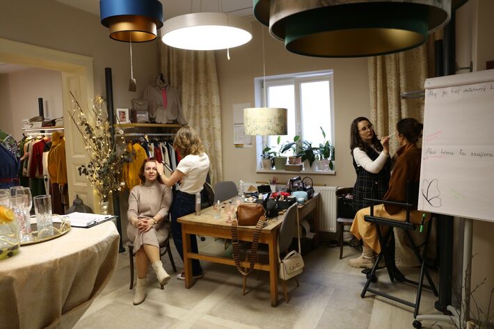 Momentka z podujatia Dámsky deň v Ateliéri Katarína Mravec.