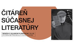 Beseda s Viliamom Klimáčkom v Čitárni súčasnej literatúry