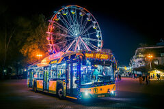 Vianočný trolejbus na žilinských cestách aj na námestí Nezabudnite sa odfotiť!