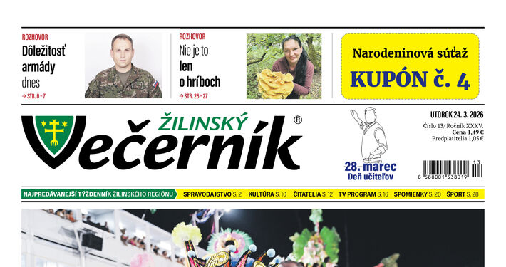 V najnovšom vydaní Žilinského večerníka si prečítate: