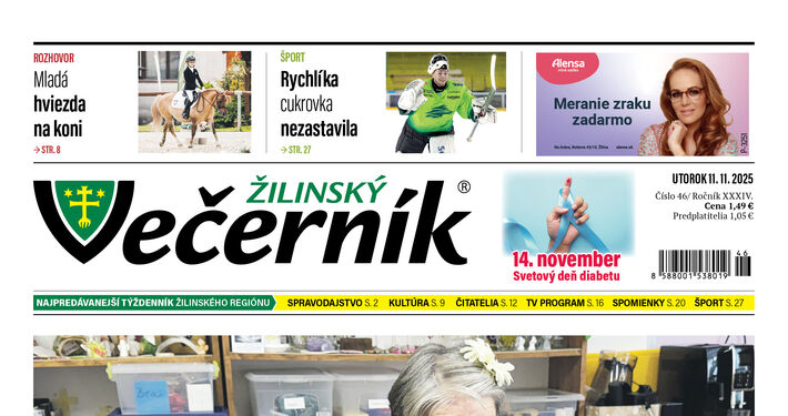V najnovšom vydaní Žilinského večerníka si prečítate:
