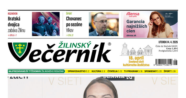V najnovšom vydaní Žilinského večerníka si prečítate: