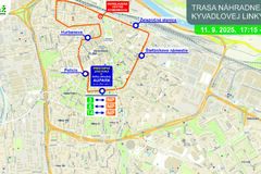 Dopravu v centre dnes obmedzí večerná výluka. Mesto zavedie náhradné spoje
