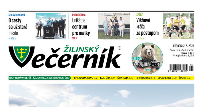 V najnovšom vydaní Žilinského večerníka si prečítate: