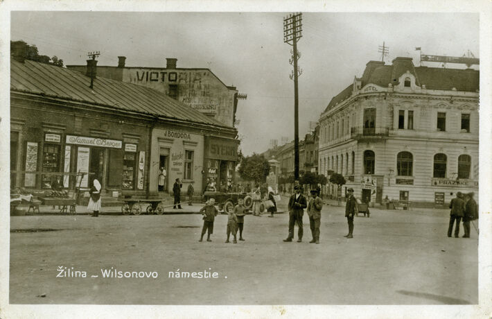 Wilsonovo námestie v roku 1928