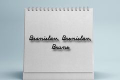 Blahoželáme k meninám Branislavom a Brunom