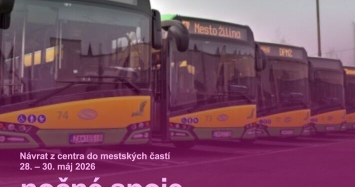 Po Staromestských slávnostiach posilnia dopravu mimoriadne spoje