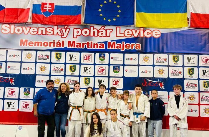 Žilinskí judisti uspeli na Slovenskom pohári v Leviciach. Domov si odniesli sedem medailí