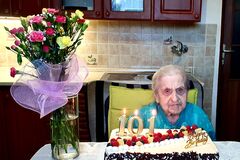Najstaršia obyvateľka Dolného Hričova oslávila krásnych 101 rokov