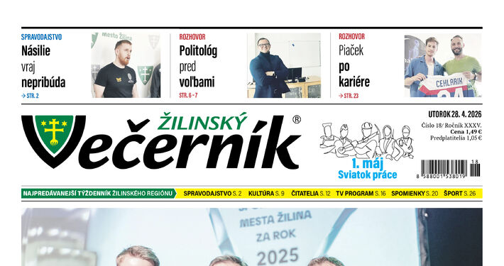 V najnovšom vydaní Žilinského večerníka si prečítate: