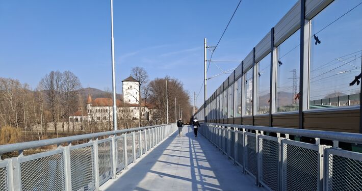 Lávka cez Váh v Budatíne prešla do správy mesta Žilina