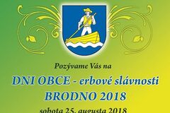 Dni obce - erbové slávnosti Brodno 2018