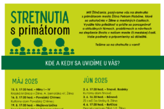 Primátor pozýva obyvateľov na verejné diskusie o živote v Žiline