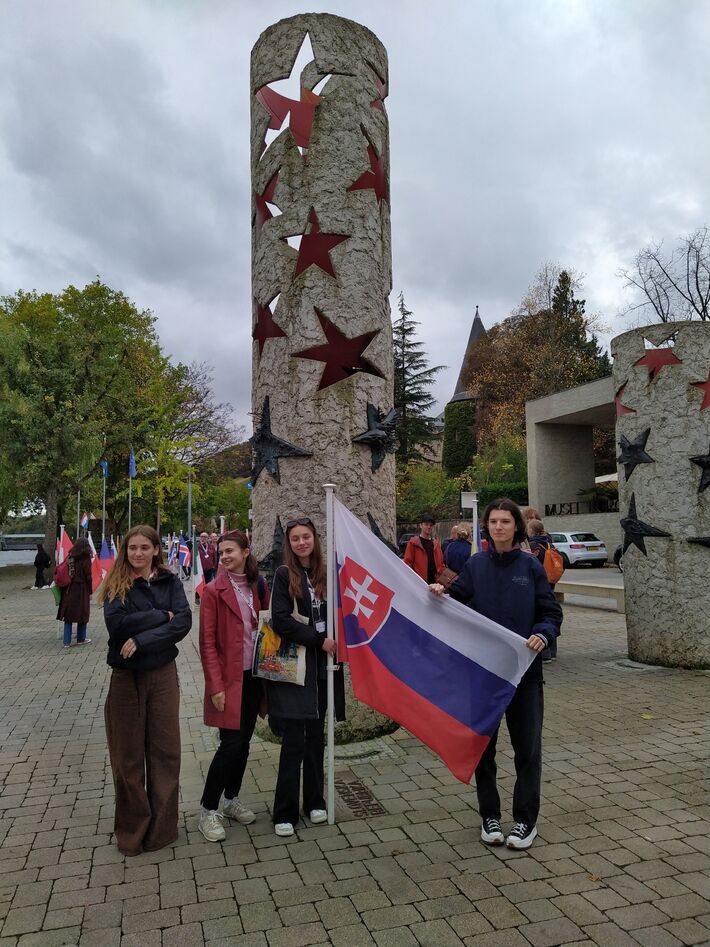 Študenti v Schengene. 