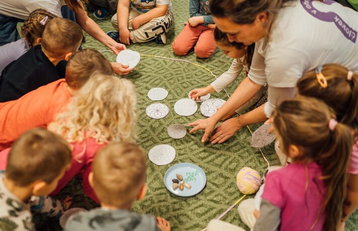 Klubovňa Človeka v ohrození. 