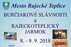 Burčiakové slávnosti a Rajeckoteplický jarmok