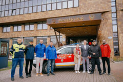 Mesto Žilina odovzdalo nové vozidlo pre DHZ Zádubnie