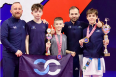 Žilinskí karatisti uspeli na veľkom turnaji, získali zlato aj bronz