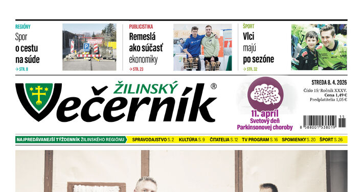 V najnovšom vydaní Žilinského večerníka si prečítate: