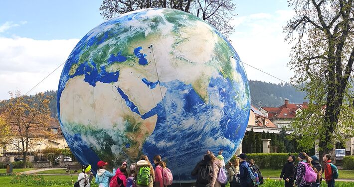 Sad SNP zaplnili deti: Oslávili Deň Zeme v znamení prírody a komunity