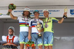 Žilinčania ovládli majstrovstvá Slovenska, titul má Juraj Sagan