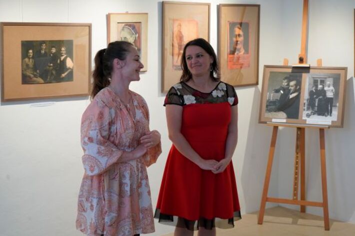 Daniela Simanová a Júlia Marcinová