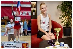 Veľký úspech 11-ročnej Elišky z Mojša. Na majstrovstvách sveta v inline krasokorčuľovaní vyhrala prvé miesto