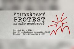 Žilina ide do ulíc spolu s Bratislavou. Študenti chystajú protest Za našu budúcnosť