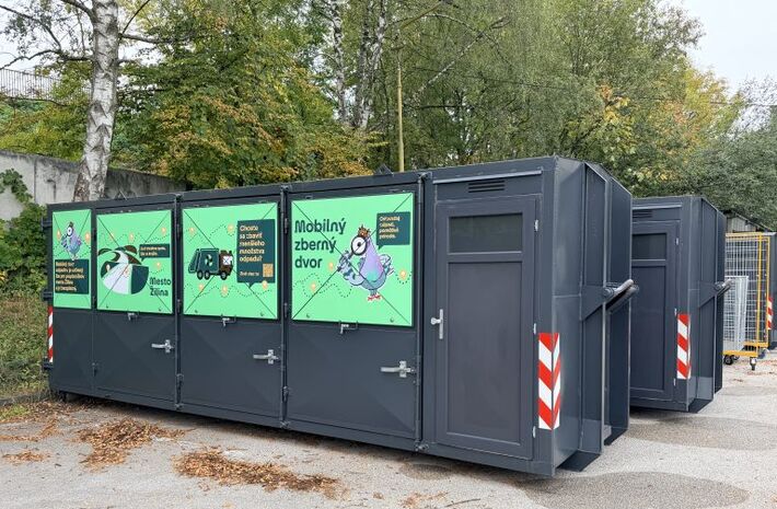 Žilina zavádza mobilný zberný dvor. Obyvatelia sa zbavia nepotrebného odpadu bližšie k domovu
