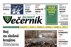 V najnovšom vydaní Žilinského večerníka si prečítate: