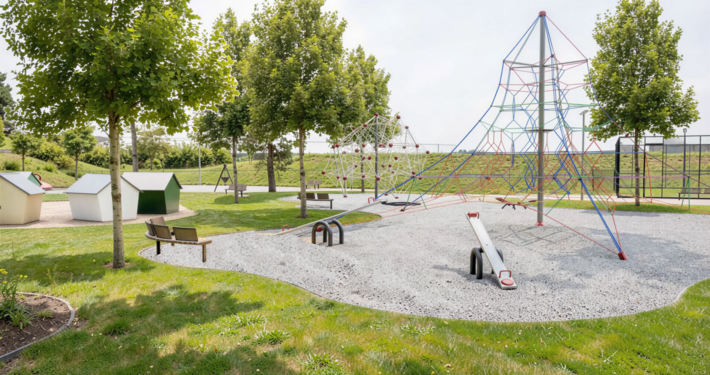 Pri Vodnom diele vyrastie rozprávkový park. Všehrisko navrhovali aj samotné deti