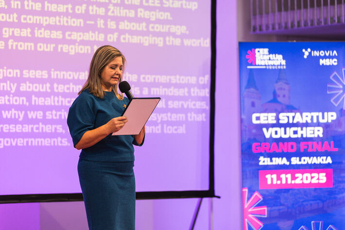 Zúčastneným sa prihovorila aj predsedníčka ŽSK Erika Jurinová.