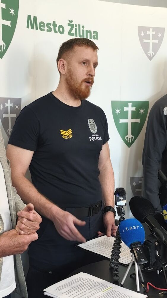 Martin Pekný, zástupca náčelníka pre výkon služby Mestskej polície Žilina