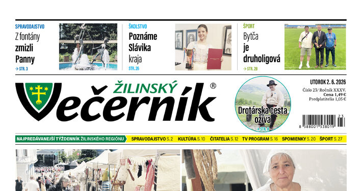 V najnovšom vydaní Žilinského večerníka si prečítate: