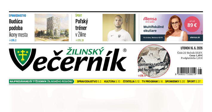 V najnovšom vydaní Žilinského večerníka si prečítate: